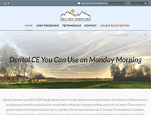 Tablet Screenshot of bigskyseminars.com